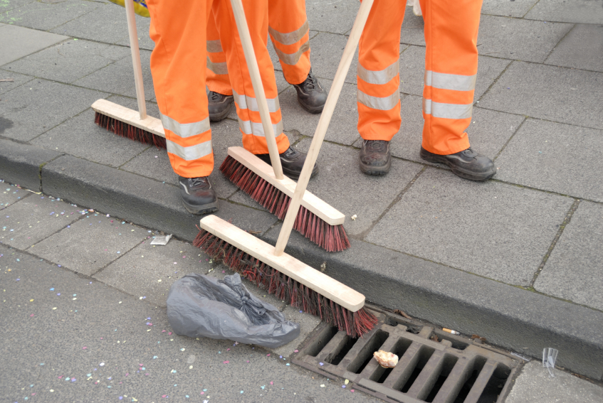 Will jobless graduates be forced to sweep the streets?